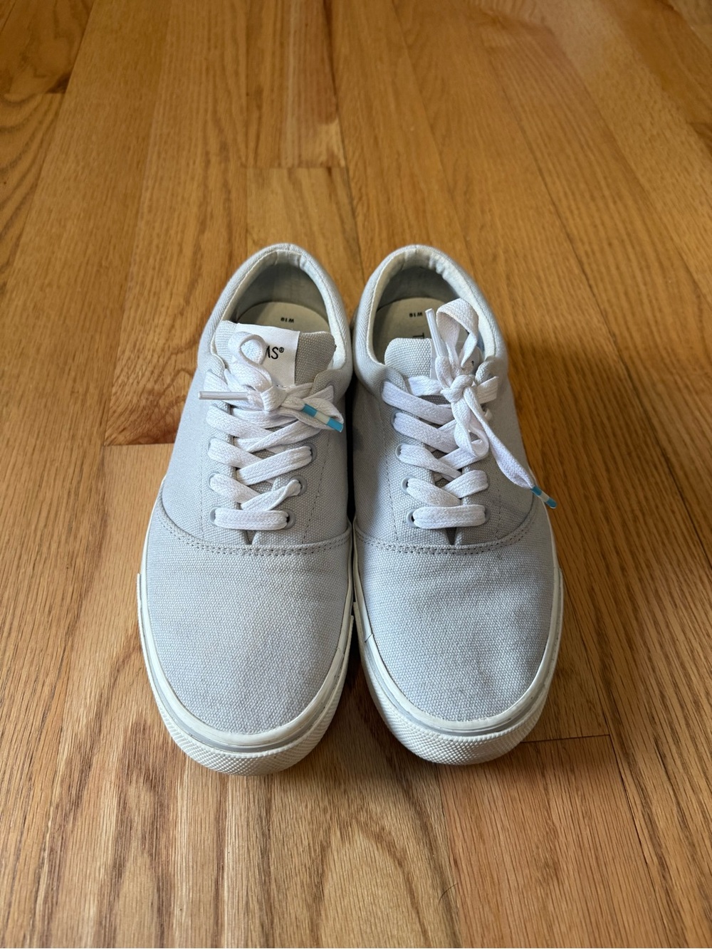 Grey Low-Top Sneakers